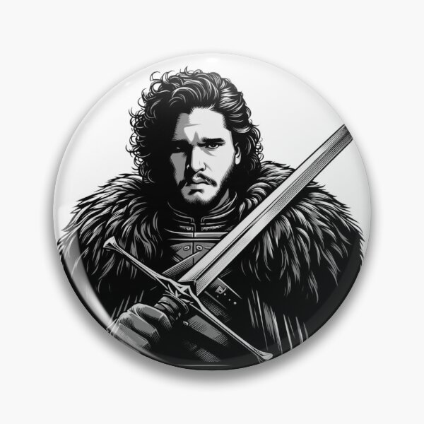 Item preview, Jon Snow 2 - Game Of Thrones designed and sold by kgbgallery.