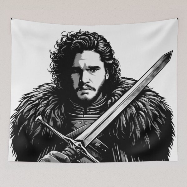 Item preview, Jon Snow 2 - Game Of Thrones designed and sold by kgbgallery.