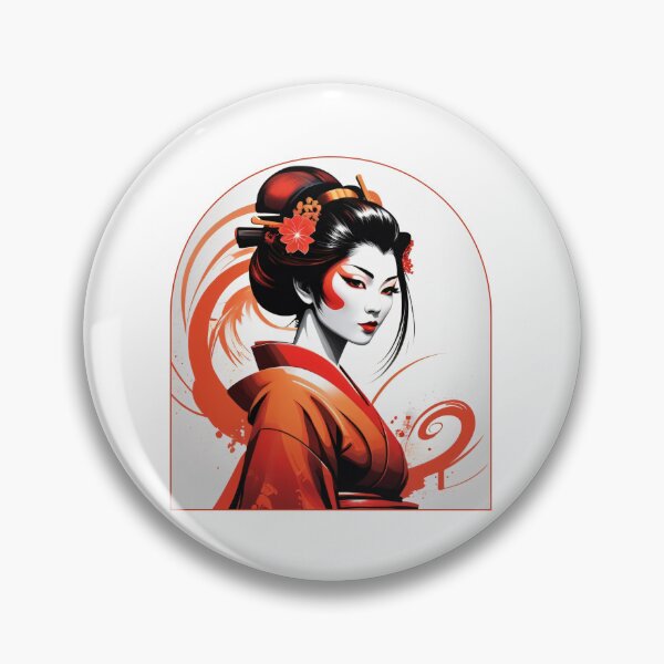 Item preview, Timeless Geisha Charm designed and sold by Mechanical-Artt.