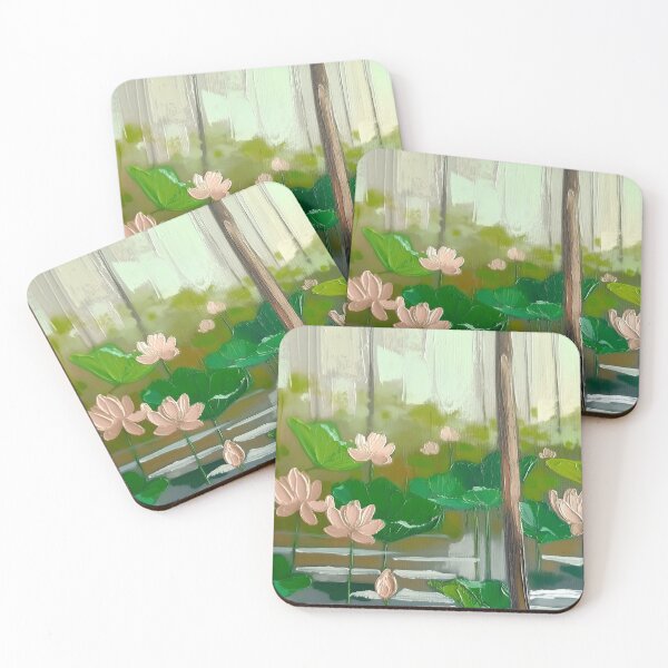 Item preview, lotus pond designed and sold by PricklyPeanut.