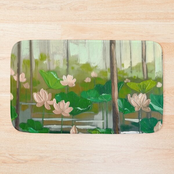 Aperçu de l'œuvre étang de lotus créée et vendue par PricklyPeanut.