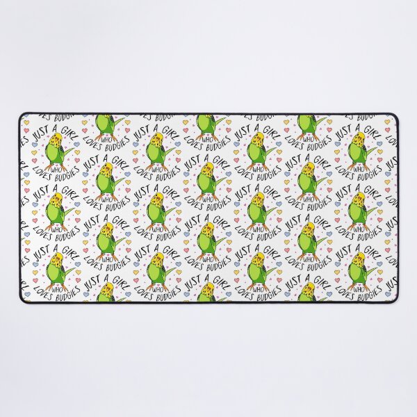 Item preview, Just a Girl Who Loves Budgies , Green Budgie designed and sold by MoSaid.