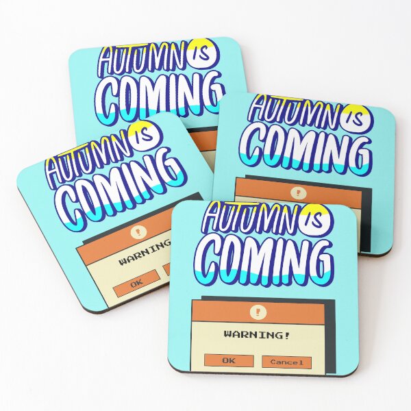 Item preview, Autumn is Coming, Trending Topic designed and sold by MountainAndSea.