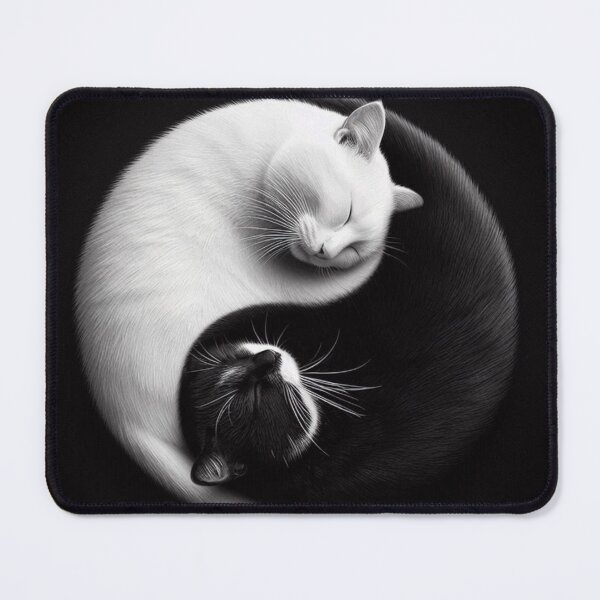 Item preview, Cat Yin Yang 5 designed and sold by Sybille-Yates.