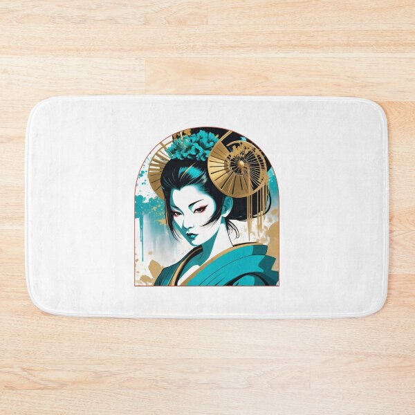 Item preview, Artistic Geisha Portrait designed and sold by Mechanical-Artt.