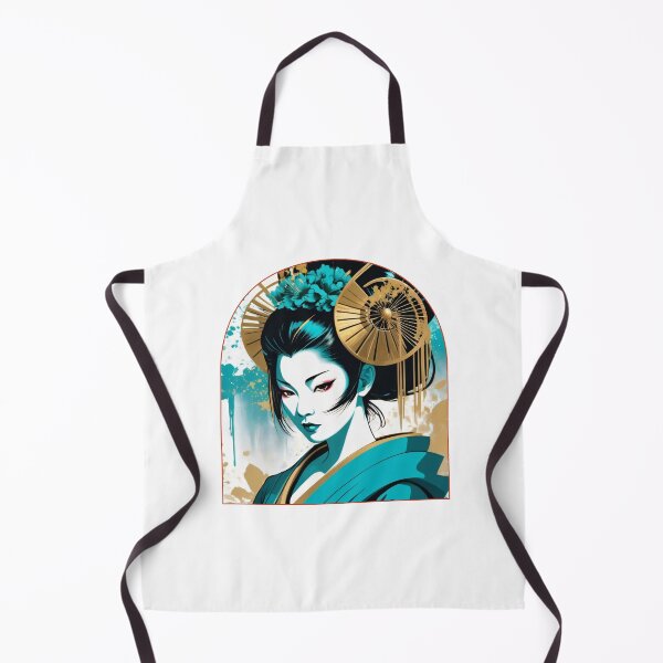 Item preview, Artistic Geisha Portrait designed and sold by Mechanical-Artt.