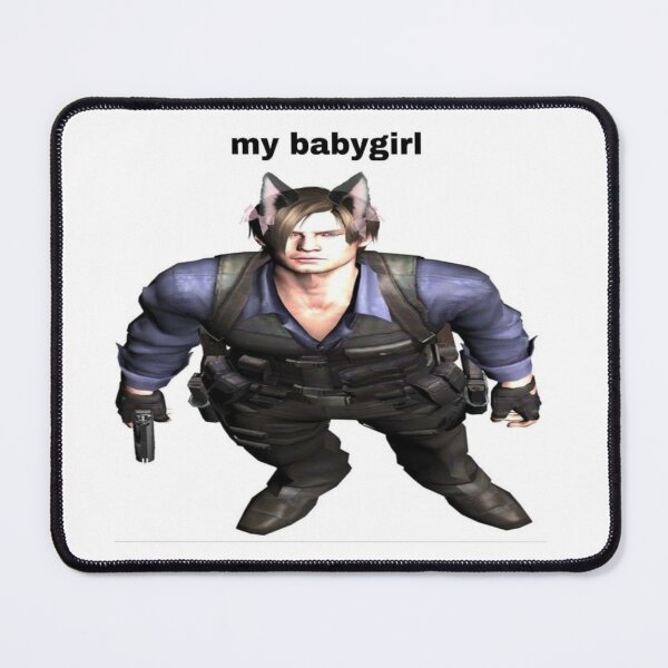 Item preview, RE6 Leon S Kennedy Baby Girl Cat Man designed and sold by Neesu.