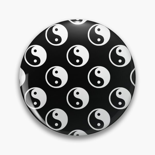 Artikelvorschau, Schwarz Weiß Yinyang entworfen und verkauft von PatternTitan.
