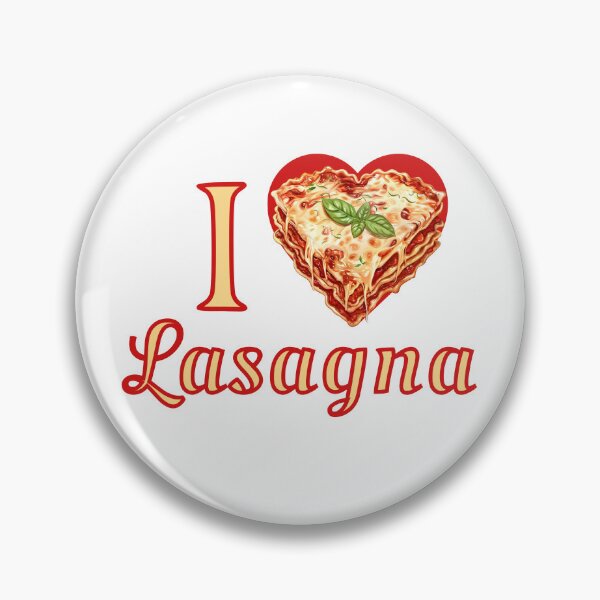 Item preview, I Love Lasagna designed and sold by DigitalToast.
