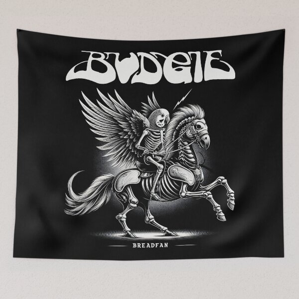 Item preview, Budgie Band Breadfan designed and sold by RafaelLima7.