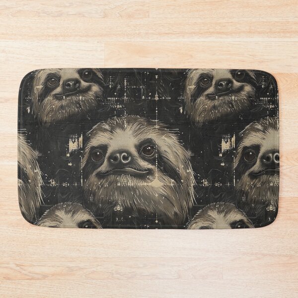 Item preview, Sloth Pattern designed and sold by purelypatterns.
