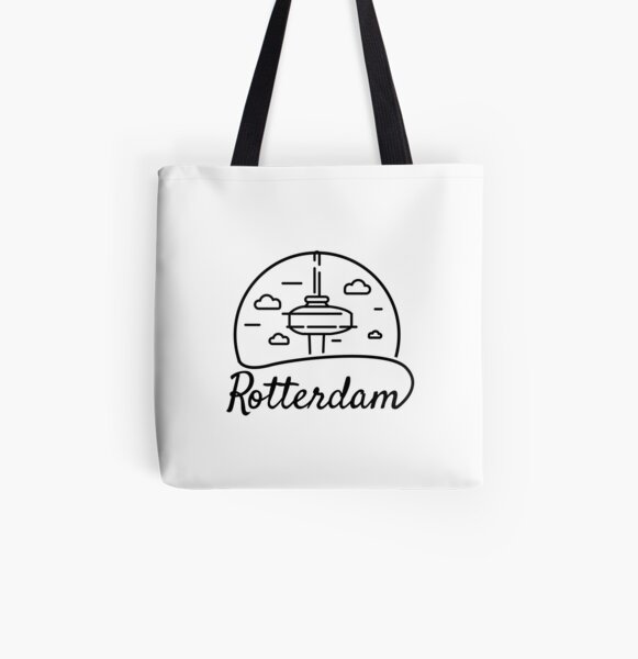 Rotterdam and the euromast All Over Print Tote Bag