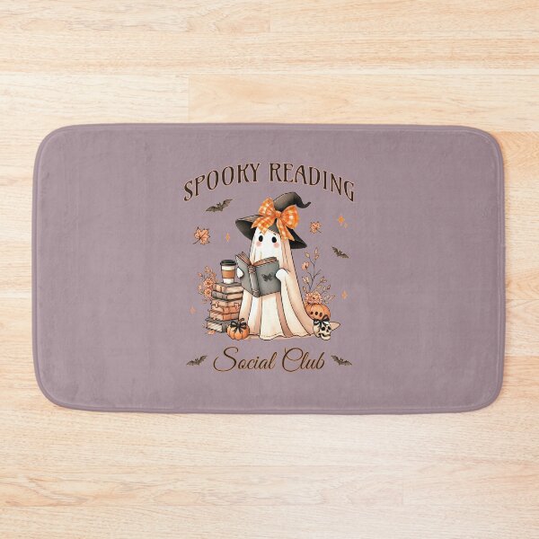 Item preview, Spooky Reading Social Club - Coquette Aesthetic Halloween designed and sold by CozyLightsStore.