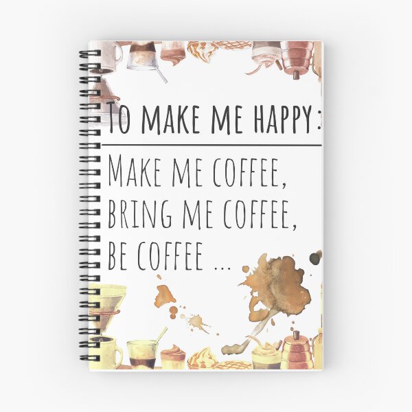 Item preview, Funny design for Coffee fanatics, happiness through coffee designed and sold by PixelPizzazz.
