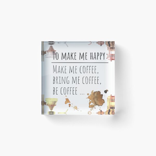 Item preview, Funny design for Coffee fanatics, happiness through coffee designed and sold by PixelPizzazz.