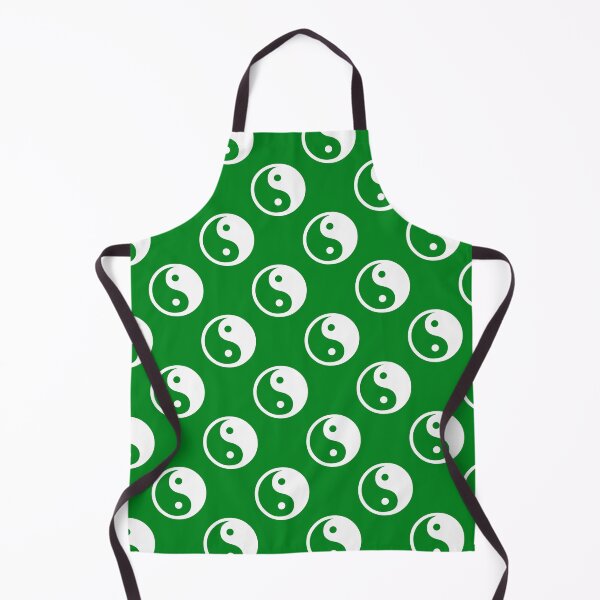 Item preview, Verde Blanco Yinyang designed and sold by PatternTitan.