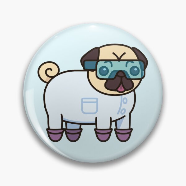 Item preview, Cute Chemist Pug designed and sold by AbbyBlakey.
