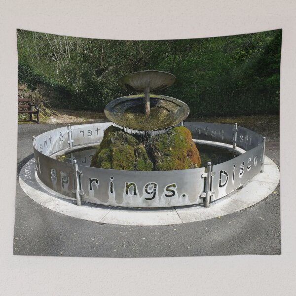 Item preview, #354 |☼| Mossy Water Feature (Matlock Bath) designed and sold by Naean H.F. (Nez Man).