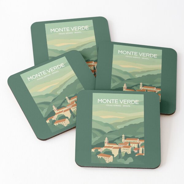 Item preview, A Vintage Travel Illustration of Monte Verde - Minas Gerais - Brazil  designed and sold by GoodOldVintage.