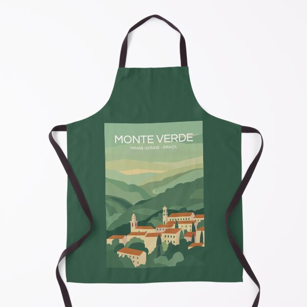 Item preview, A Vintage Travel Illustration of Monte Verde - Minas Gerais - Brazil  designed and sold by GoodOldVintage.