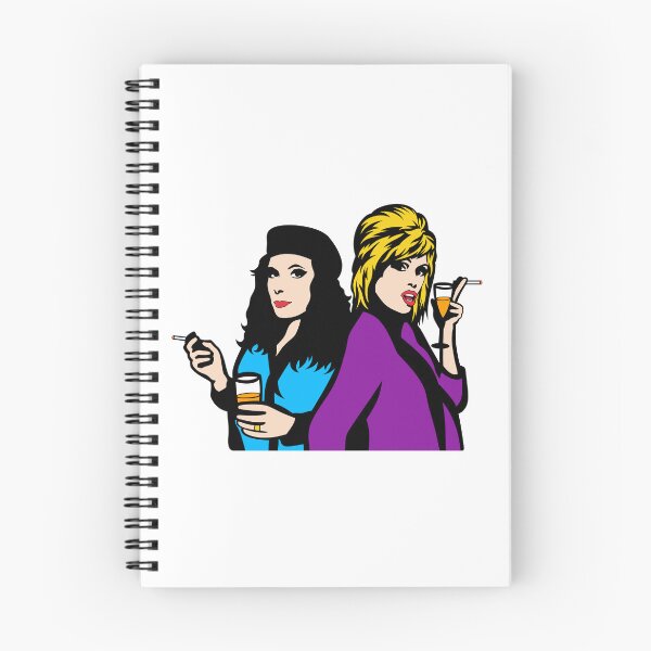 Item preview, Patsy Stone and Edina Monsoon Pop Art Drawing designed and sold by Henrylizarraga.