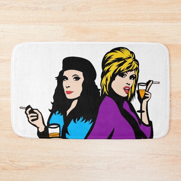 Item preview, Patsy Stone and Edina Monsoon Pop Art Drawing designed and sold by Henrylizarraga.