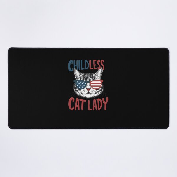 Item preview, Childless Cat Lady 2024 Kamala Harris designed and sold by TahfahTk.