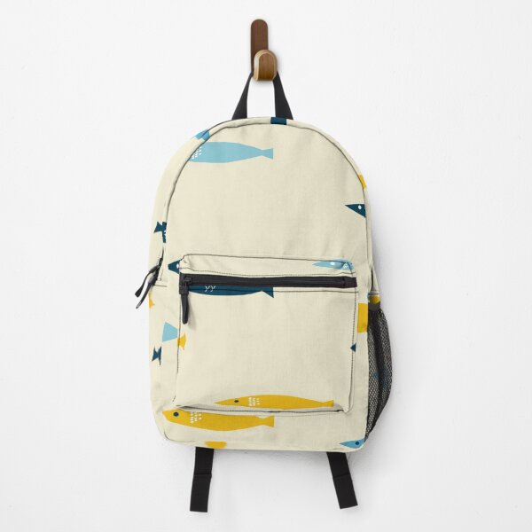 Item preview, Funny sardines pattern designed and sold by ElizabethCoelho.