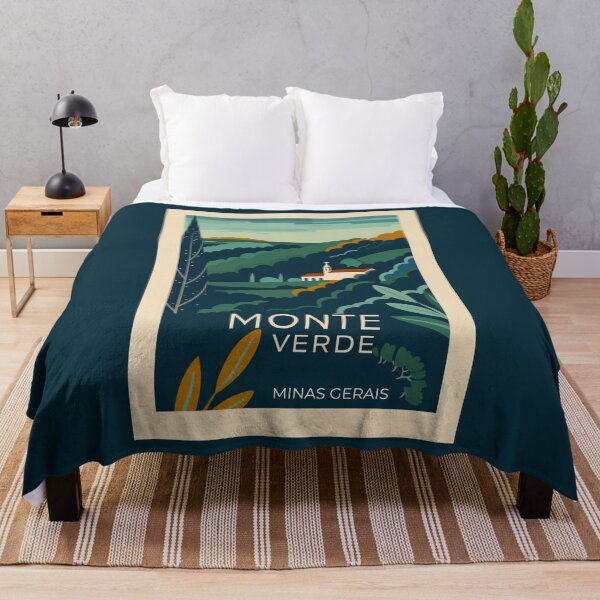 Item preview, A Vintage Travel Illustration of Monte Verde - Minas Gerais - Brazil  designed and sold by GoodOldVintage.
