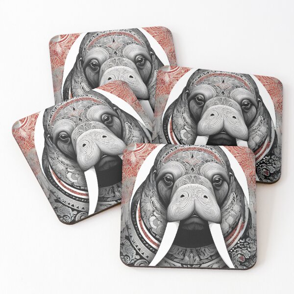 Item preview, Majestic Walrus inspired by Haida Art designed and sold by nbg2012.