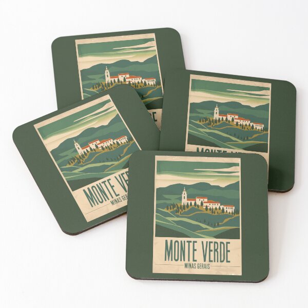 Item preview, A Vintage Travel Illustration of Monte Verde - Minas Gerais - Brazil  designed and sold by GoodOldVintage.