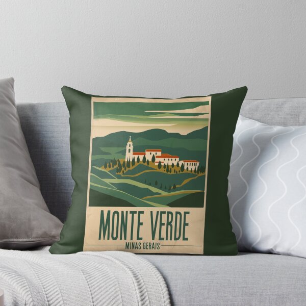 Item preview, A Vintage Travel Illustration of Monte Verde - Minas Gerais - Brazil  designed and sold by GoodOldVintage.