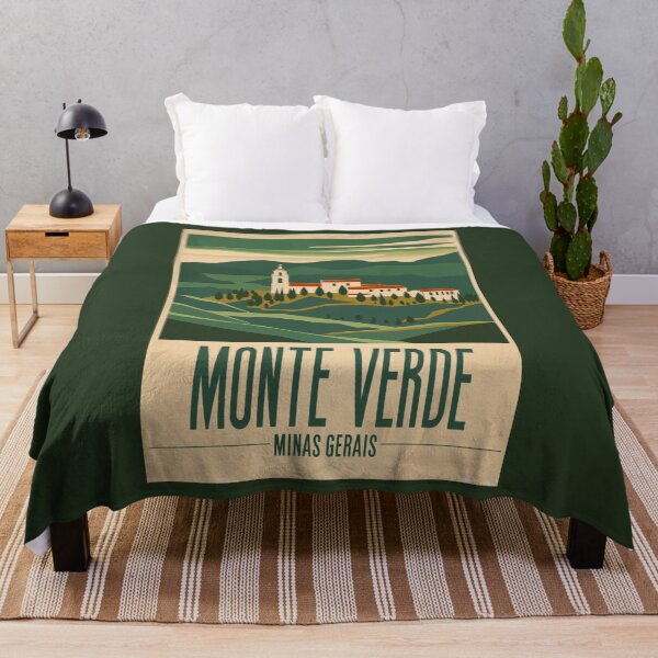 Item preview, A Vintage Travel Illustration of Monte Verde - Minas Gerais - Brazil  designed and sold by GoodOldVintage.