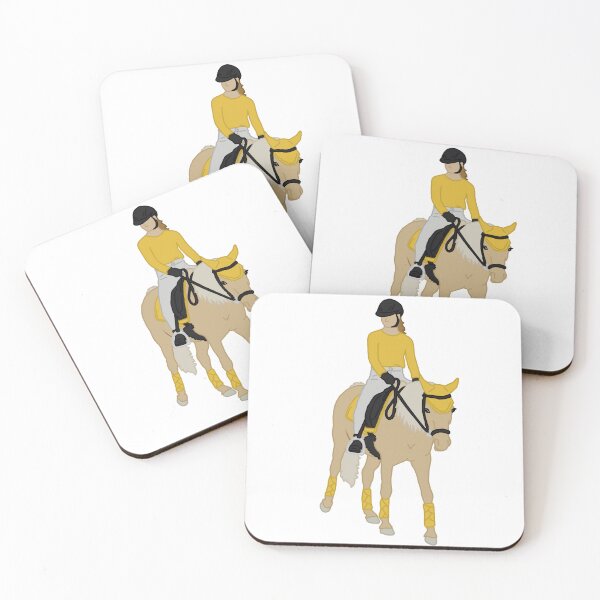 Item preview, Dressage Test- Palomino/Yellow designed and sold by Abby Art Studio.