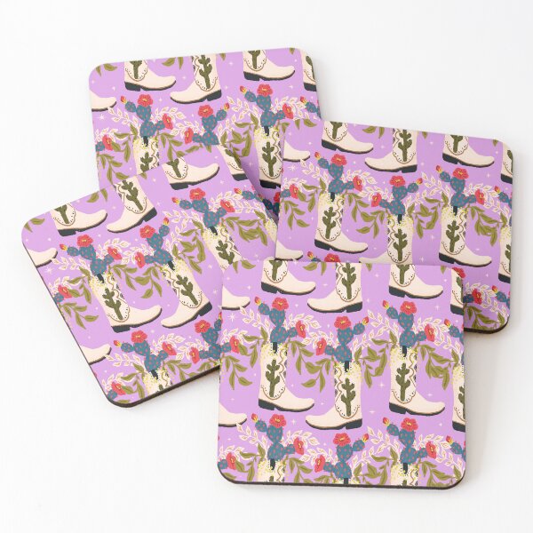 Item preview, Cowboy boot with cactus and Florals designed and sold by Bridgett3602.
