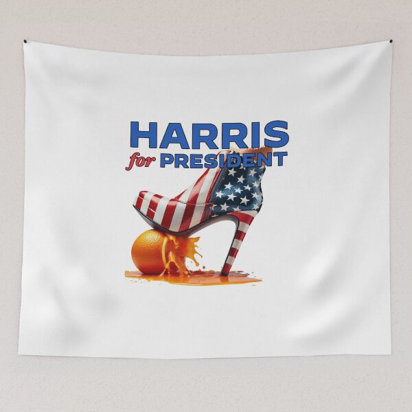 Item preview, Kamala Harris for President 2024 Squish that orange girl !!!! designed and sold by RuRebels.