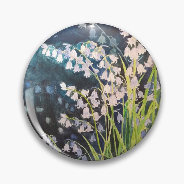 Item preview, Bluebells watercolour painting  designed and sold by esvb.