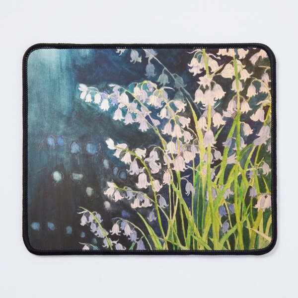 Item preview, Bluebells watercolour painting designed and sold by esvb.