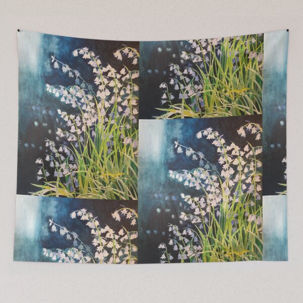 Item preview, Bluebells watercolour painting  designed and sold by esvb.