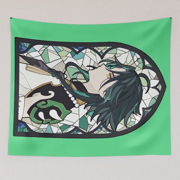 Item preview, Stained Glass Xiao designed and sold by SchellStation.