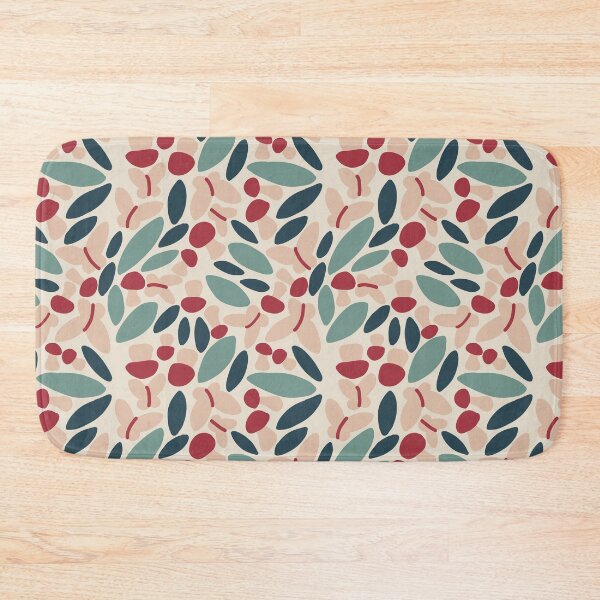 Item preview, Woodland wildlife simple scene pattern designed and sold by AmyJStickers.