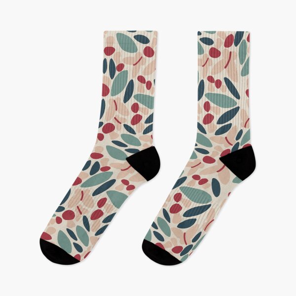 Item preview, Woodland wildlife simple scene pattern designed and sold by AmyJStickers.