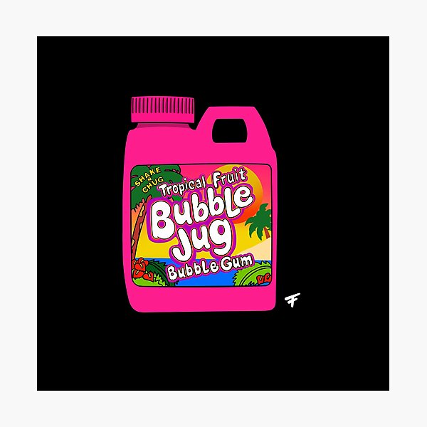 Item preview, Bubble Jug - Black Background  designed and sold by The Abysmall.