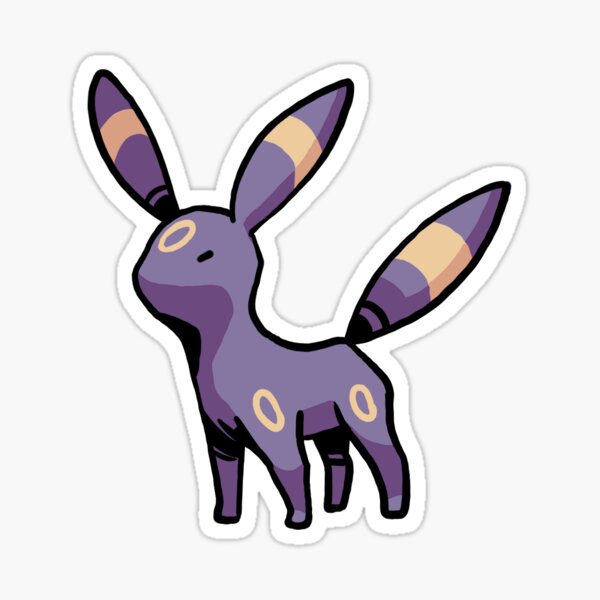Vista previa del artículo con la obra «Umbreon», diseñado y vendido por Static-Wool.