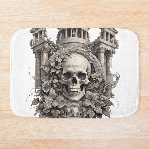 Item preview, Skull with ancient designed and sold by Mo-rx.