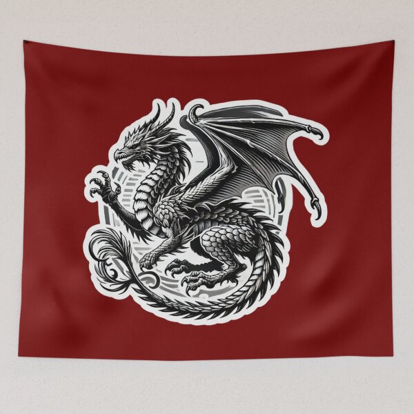 Item preview, Black Dragon designed and sold by PinUpPizzazz.