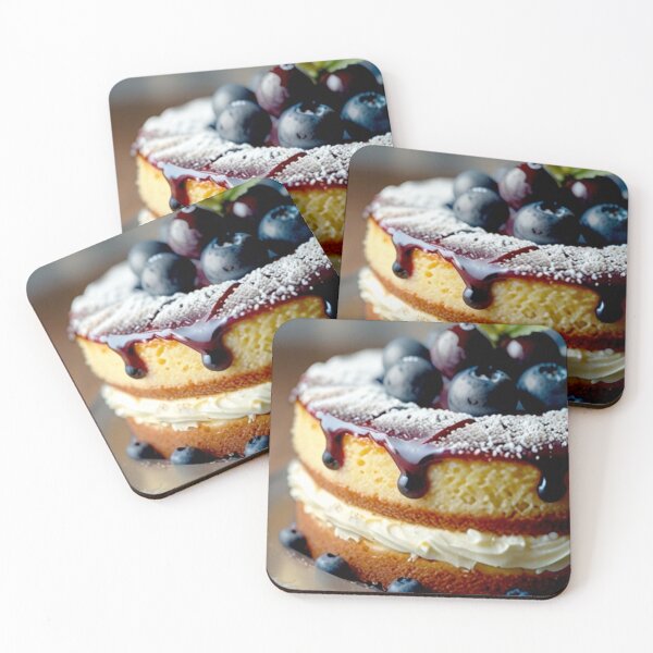 Item preview, Blueberry cake designed and sold by ArtfullMinds.