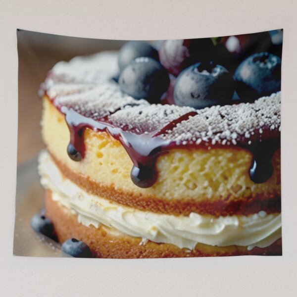 Item preview, Blueberry cake designed and sold by ArtfullMinds.