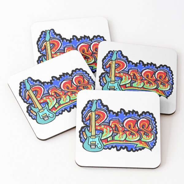 Item preview, bass, guitar, music, festival, gig, indie, retro, supercool,  designed and sold by LowEndGraphics.
