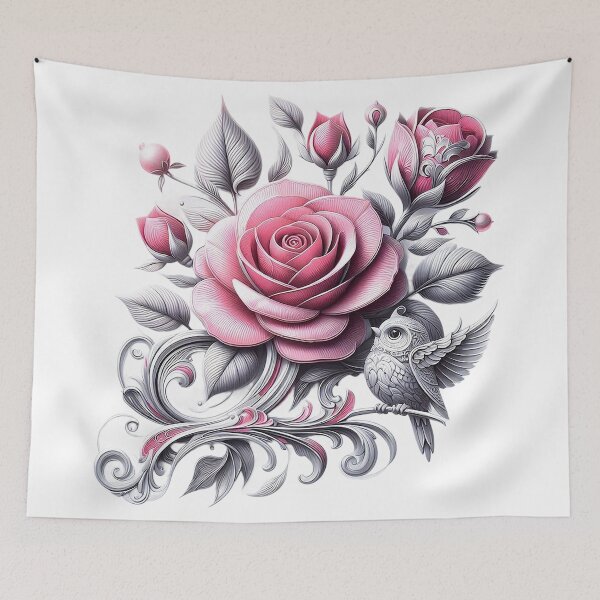Item preview, Flowers with chicky designed and sold by sinemsworld1.